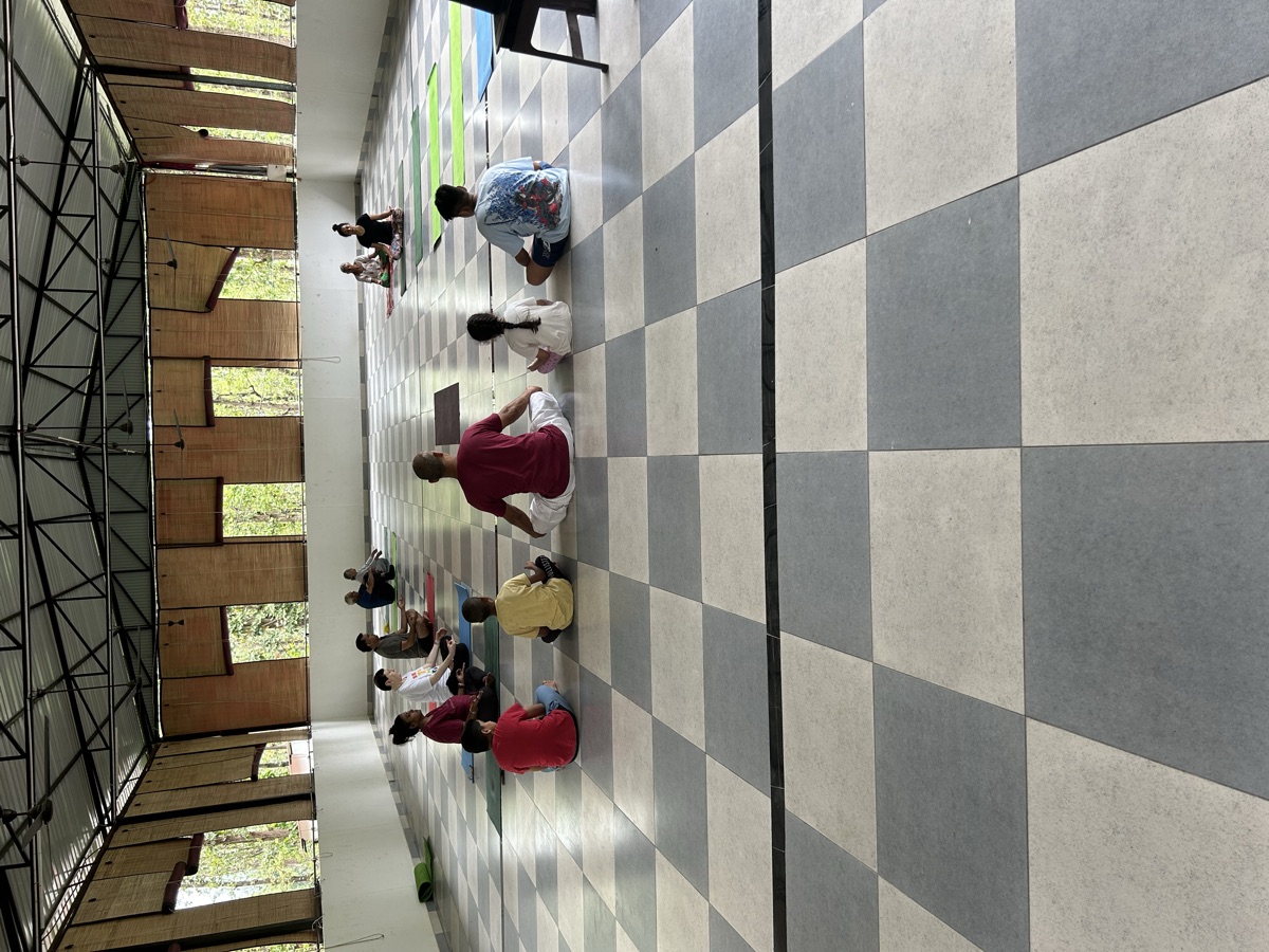 Yoga Nidra guided relaxation session at School of Hatha Yoga